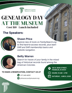 Genealogy Day Flyer